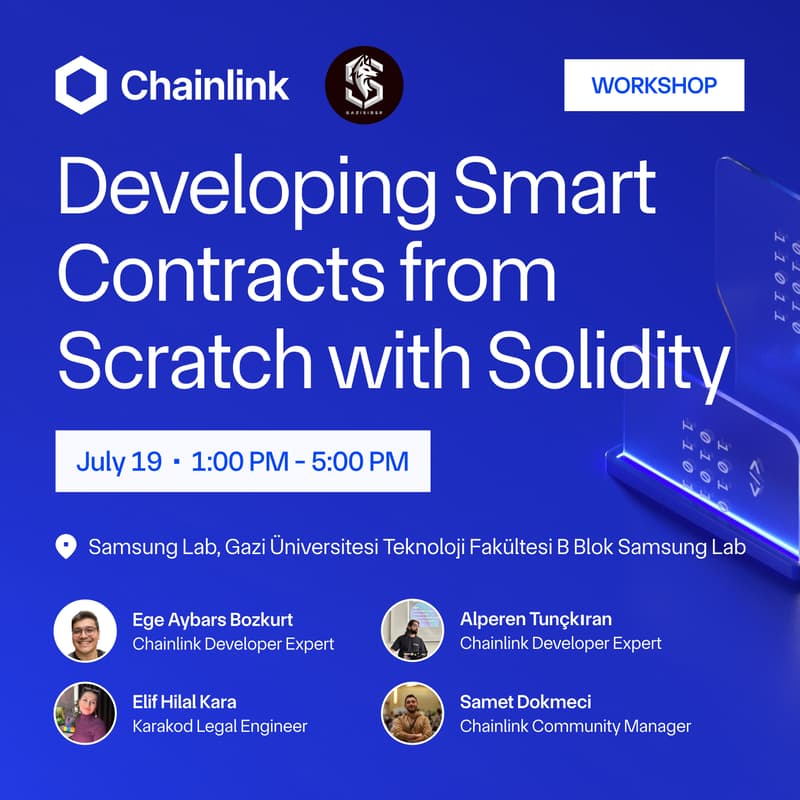 Cover Image for Solidity ve Blockchain 101